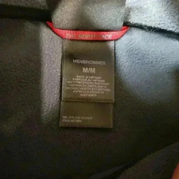 North Face Mens Stealth Byron 2.0 Full Zip Fleece Jacket Medium 4508l - Picture 6 of 8